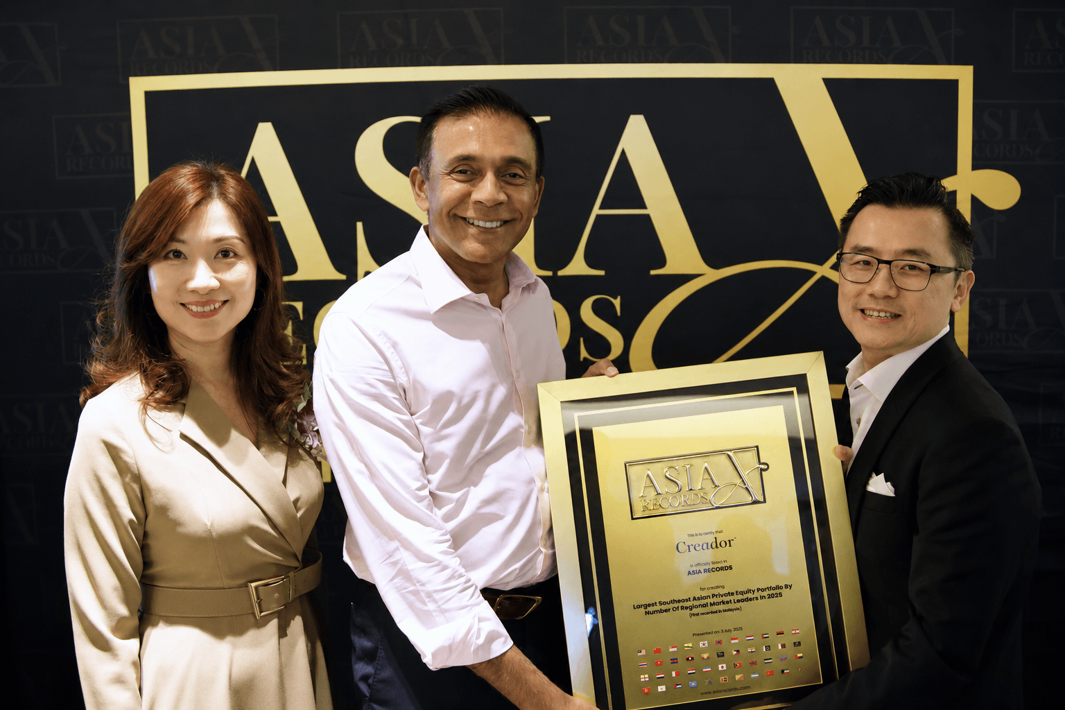 Creador Recognised by Asia Record for Building the Largest Southeast Asian Private Equity Portfolio by Number of Regional Market Leaders in 2025