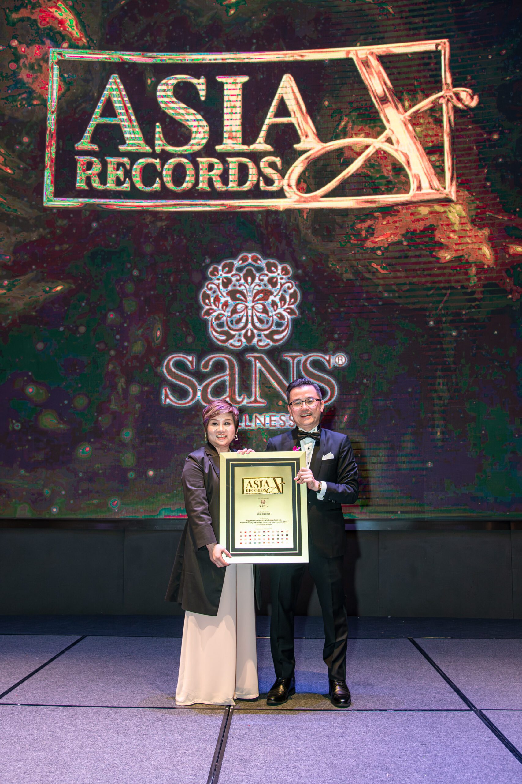 Sans Wellness Recognised by Asia Record for Biggest Naturopathy Wellness Centre In Asia Featuring Genkilogy Patented Treatment In 2025
