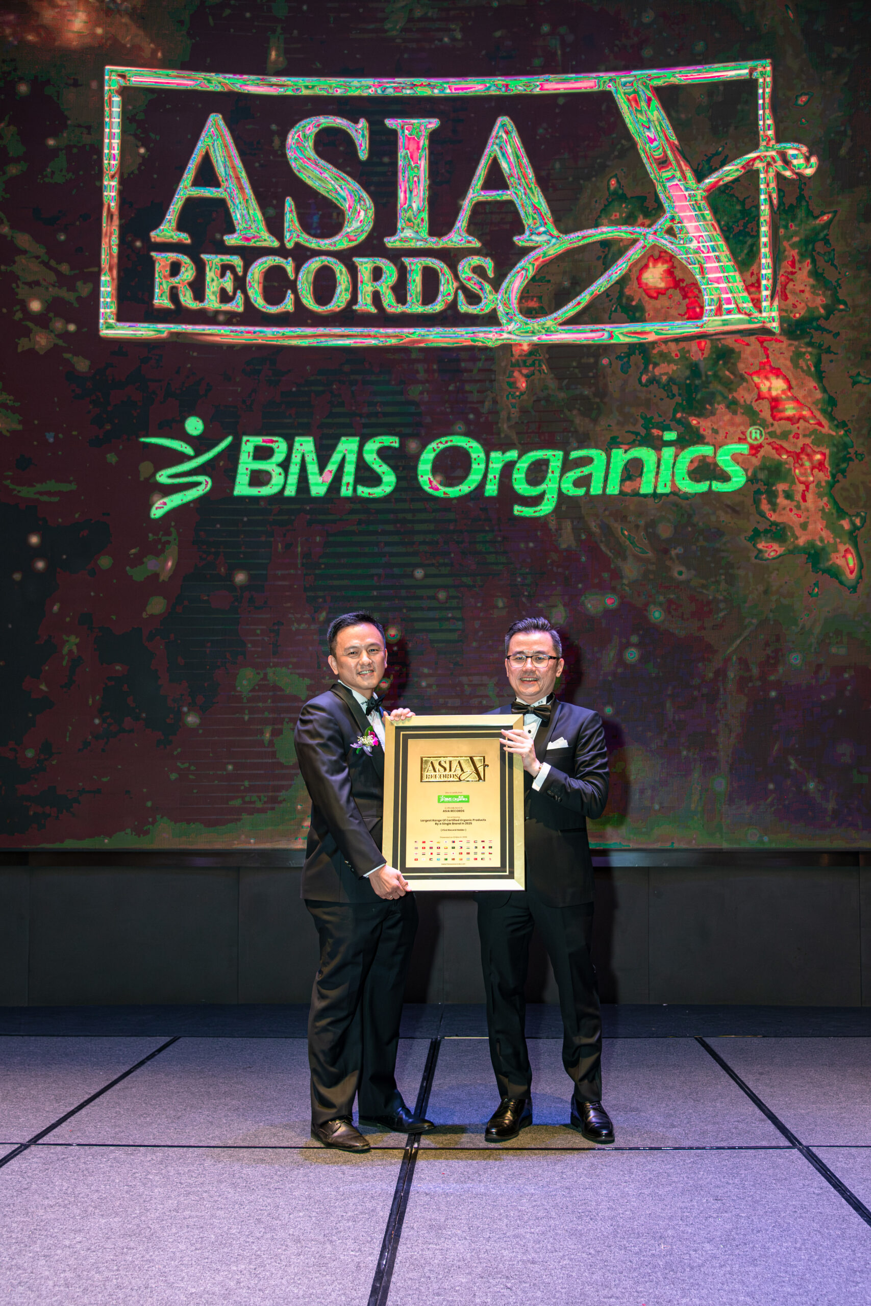 BMS Organics Recognised by The Asia Record