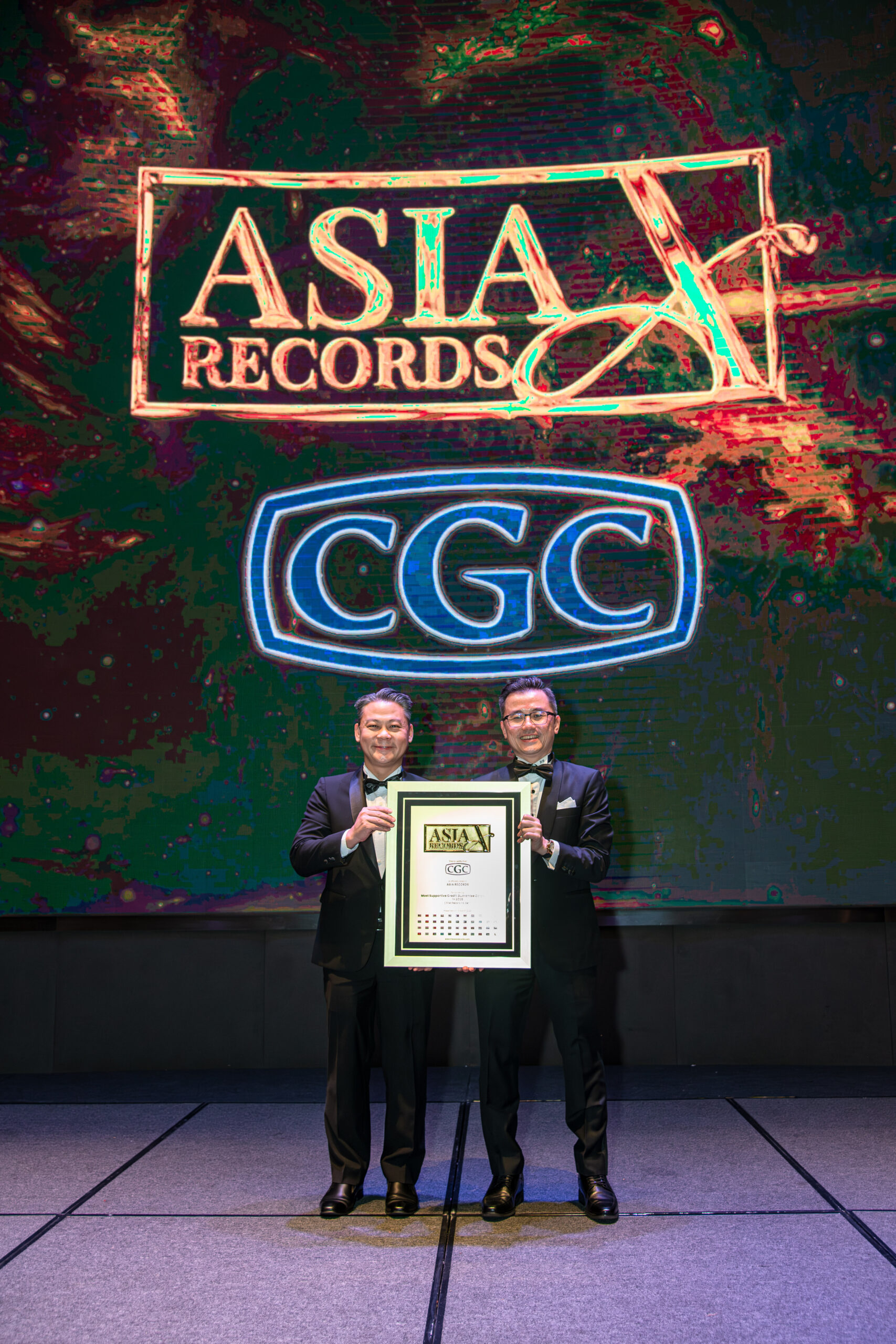 Credit Guarantee Corporation (CGC) Recognised by The Asia Record