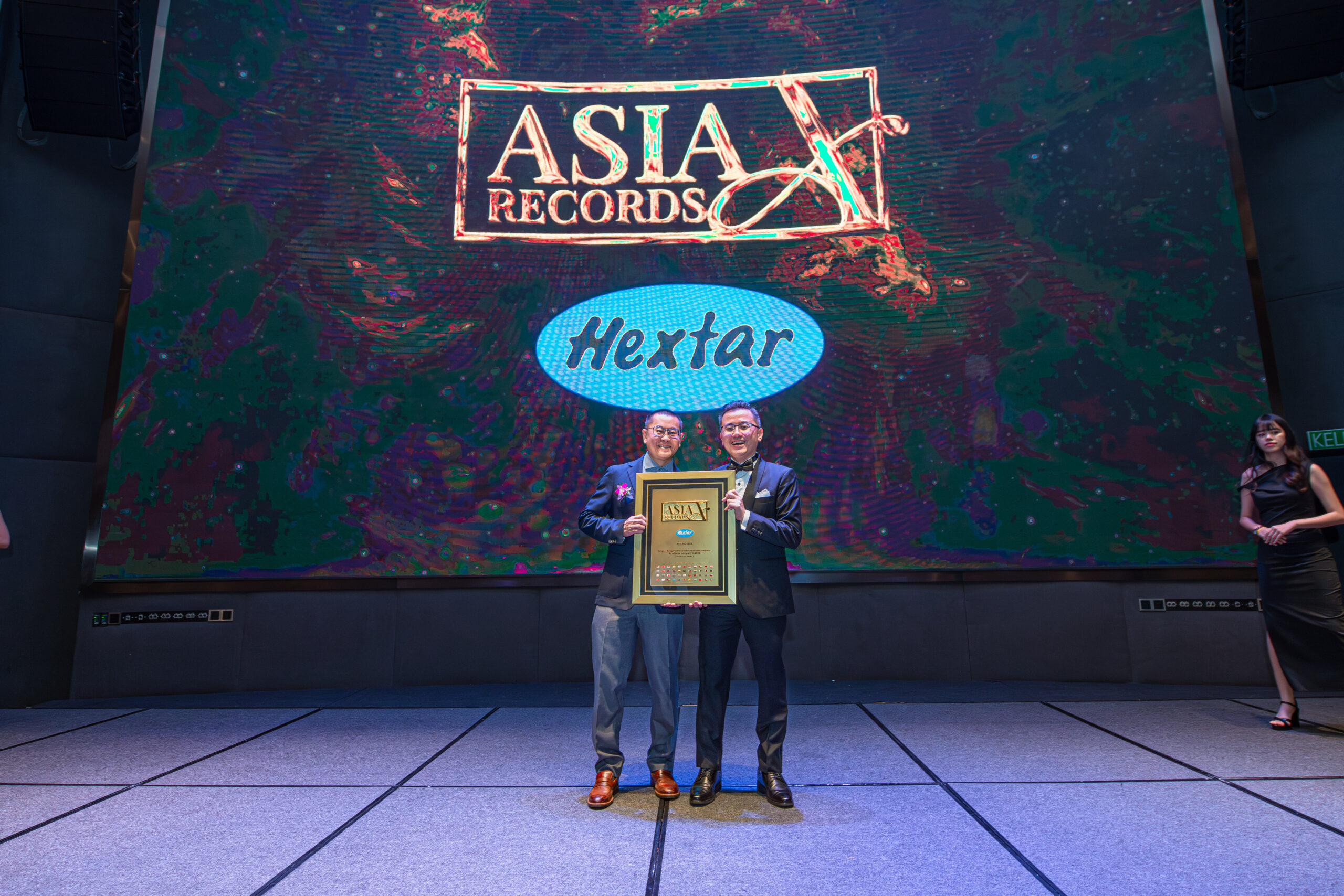 Hextar Recognised by The Asia Record