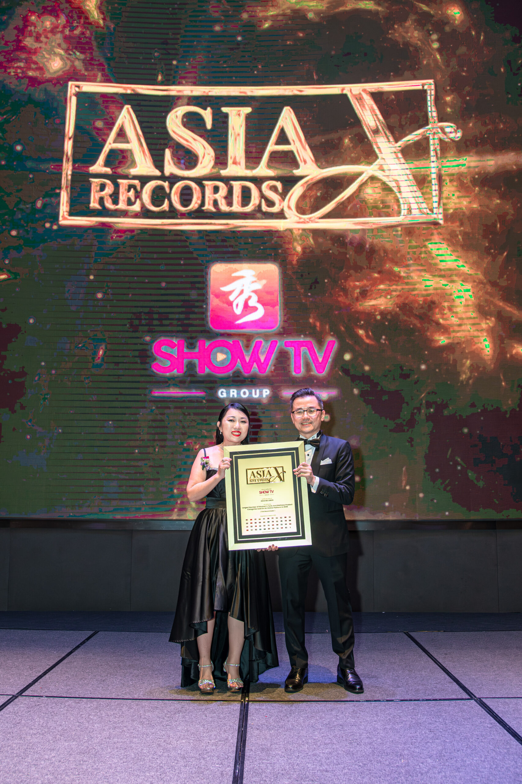SHOWTV Group Recognised by The Asia Record
