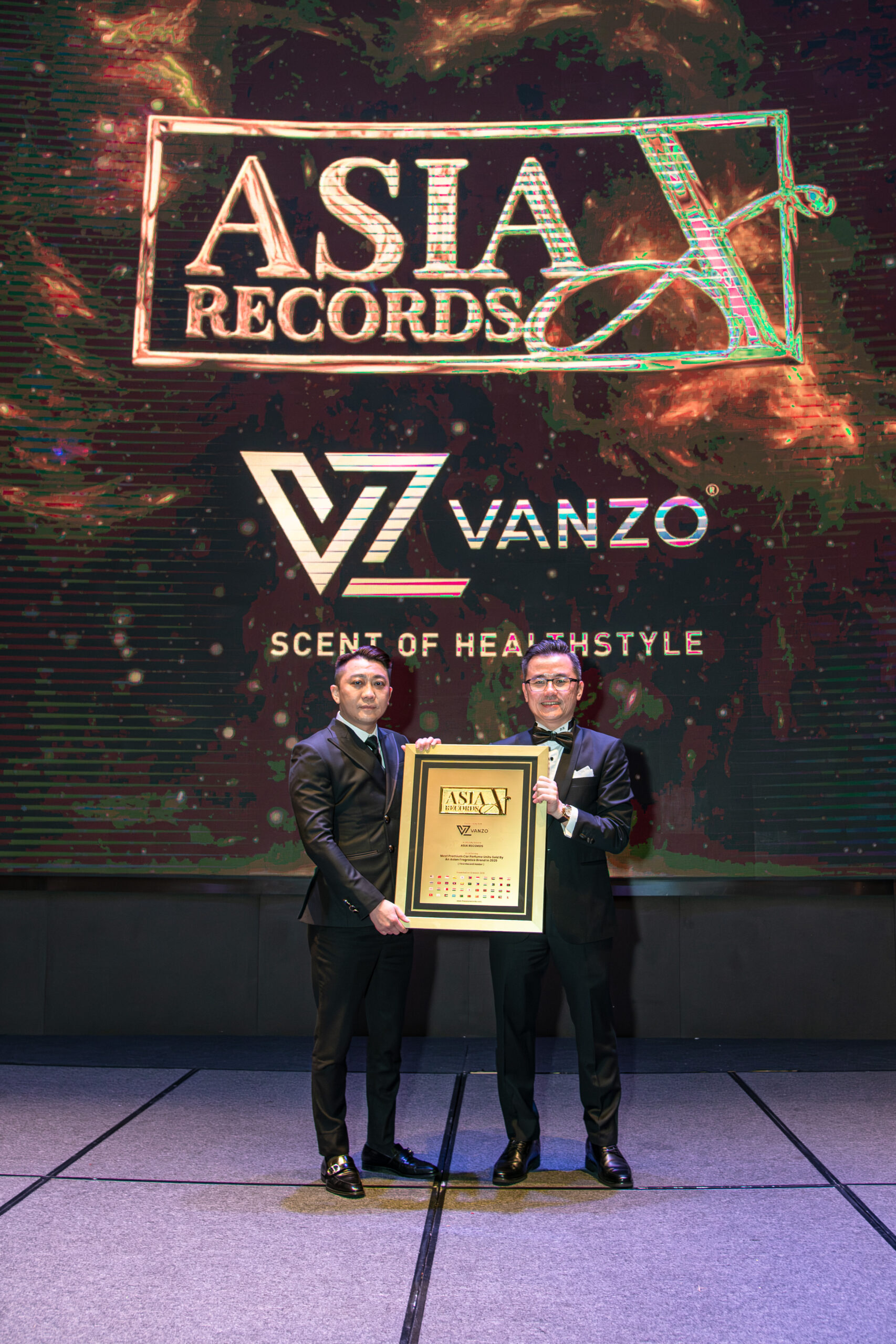 Vanzo Recognised by The Asia Record