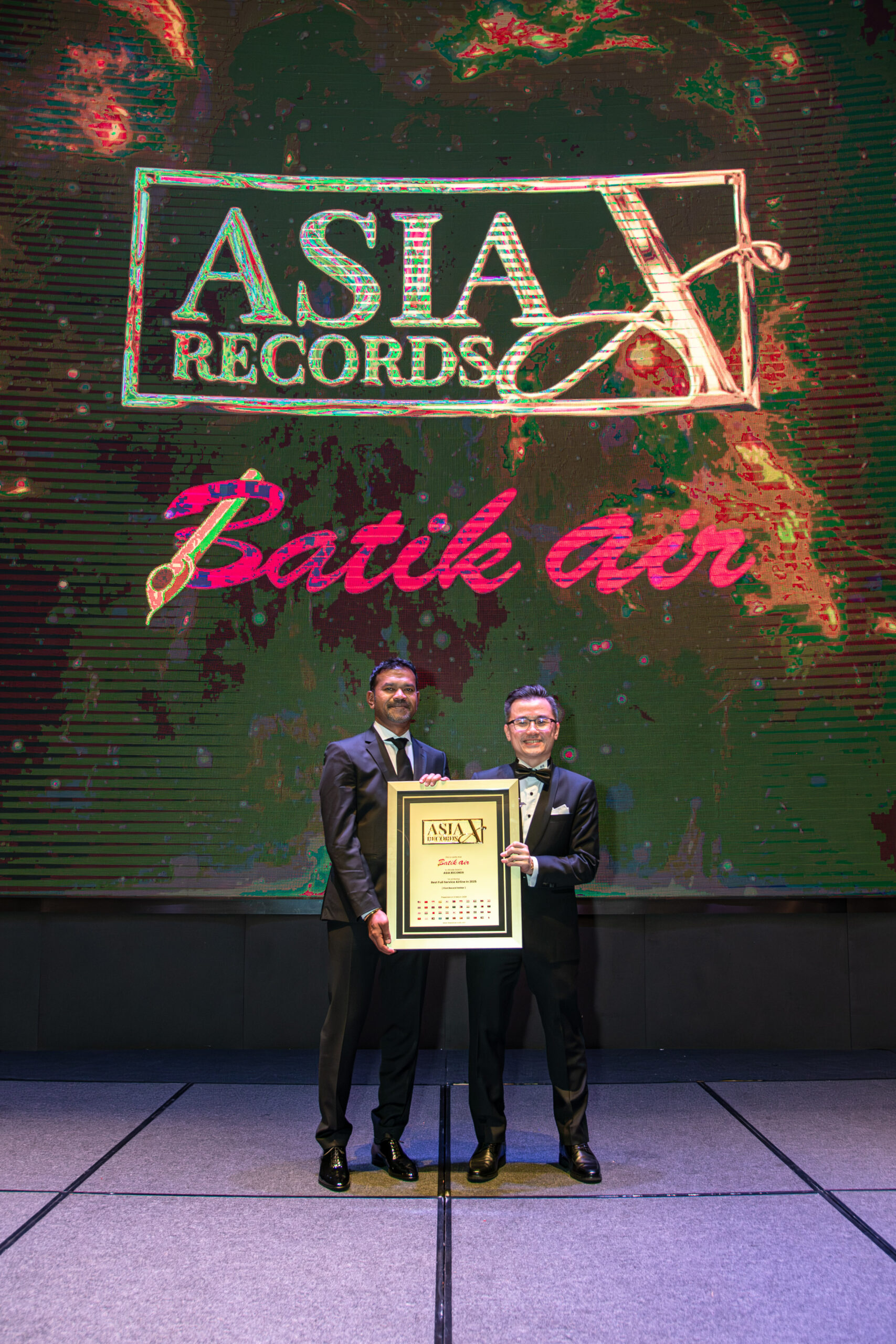 Batik Air Recognised by The Asia Record