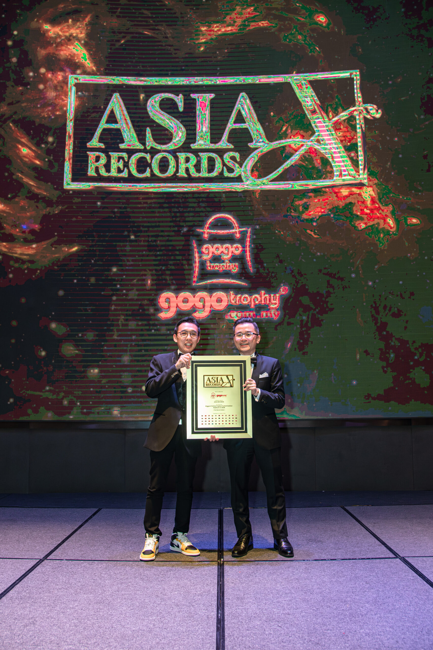 Gogotrophy Recognised by The Asia Record
