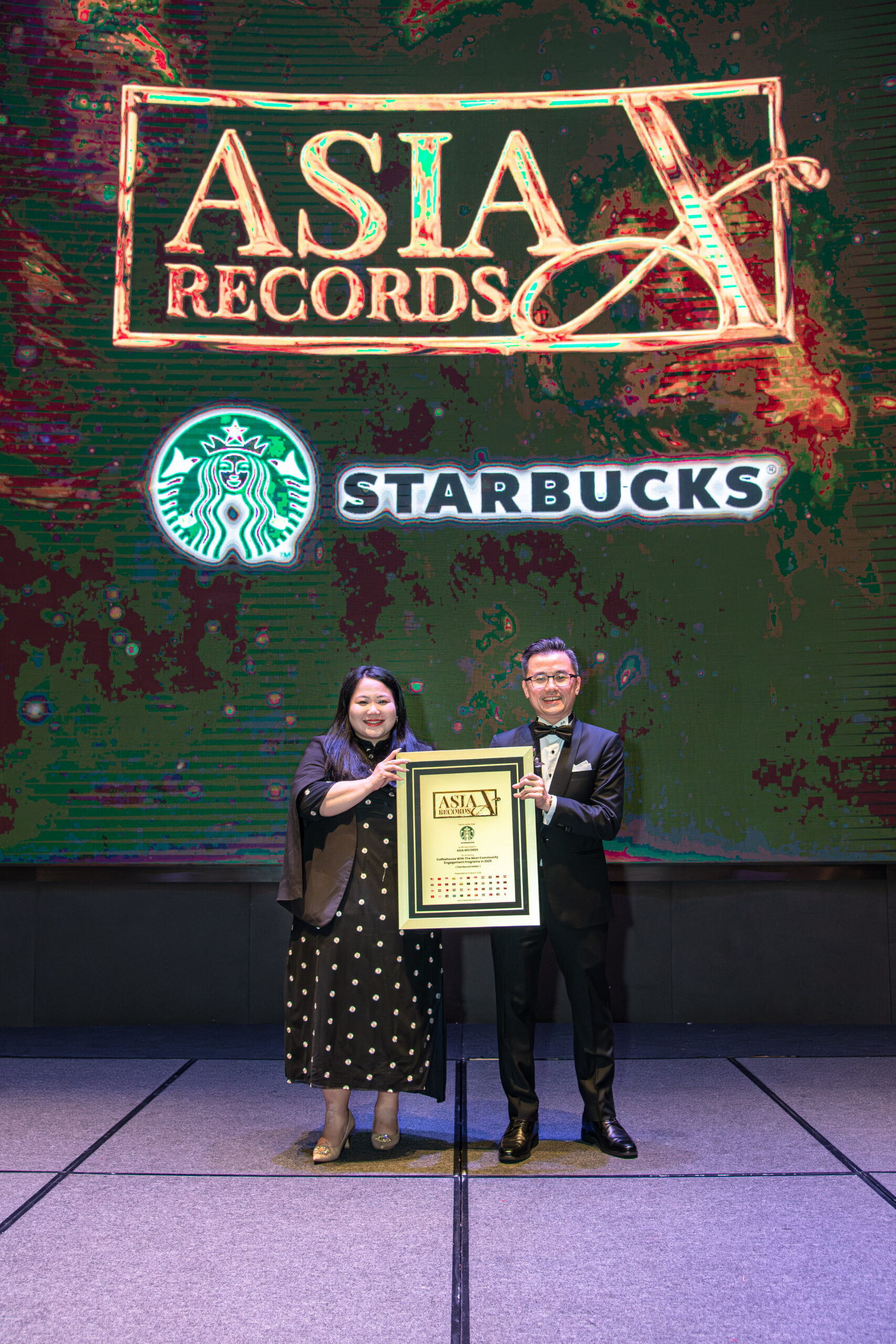 Starbucks Recognised by The Asia Record