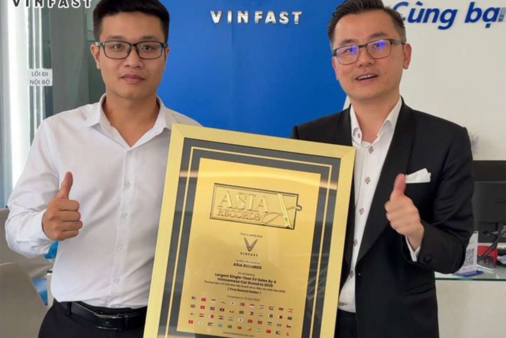 VinFast 创下2025年电动车交付增长纪录